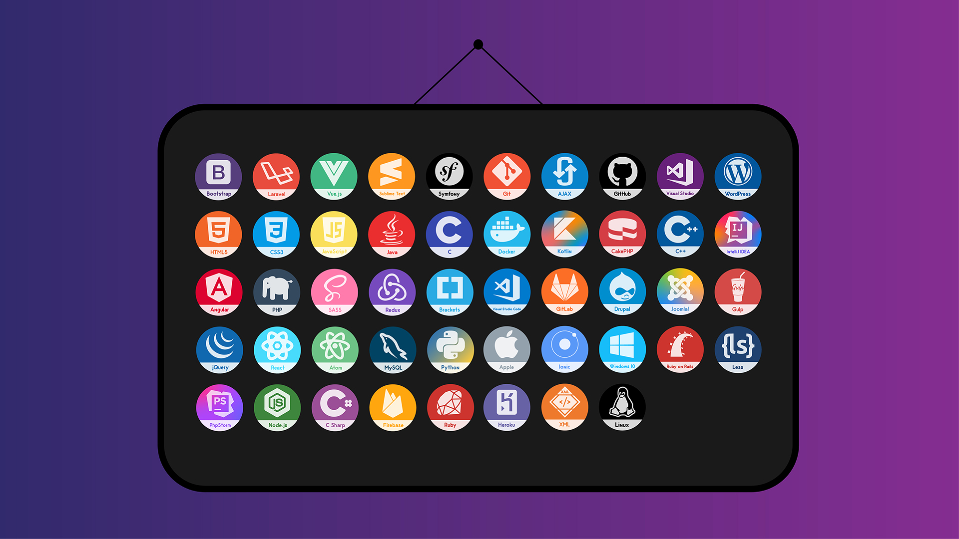 icons rounded